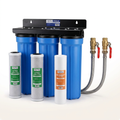 Whole House Water Filtration System Built for Pure Water Throughout Your Home, 3-Stage Filtration, CTO Carbon Blocks, 5-Micron Sediment Filter