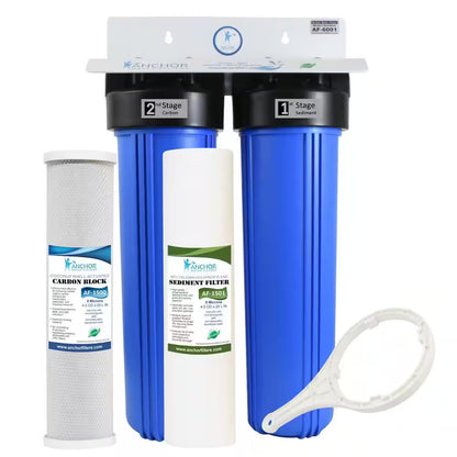 2-Stage Whole House Water Filtration System