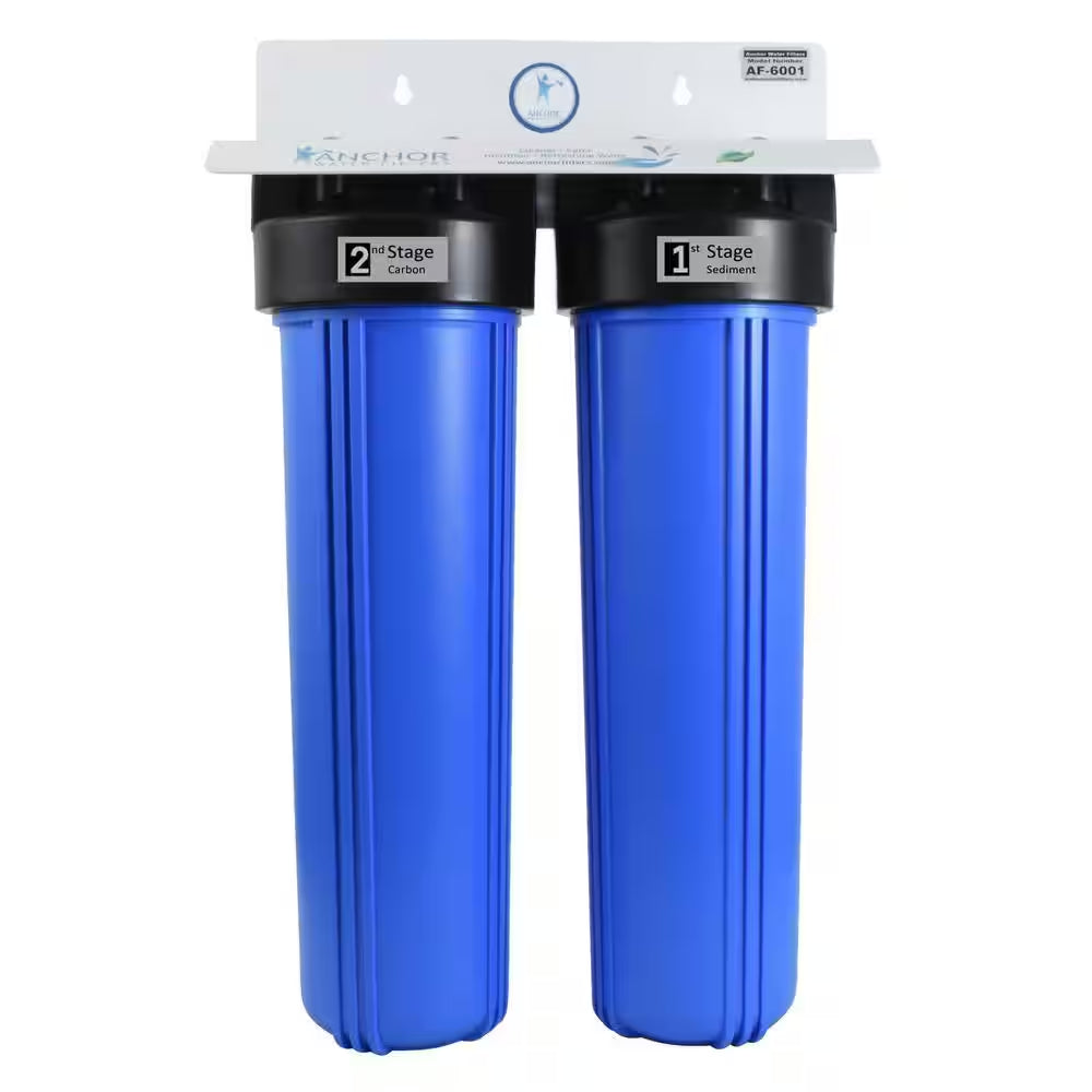 2-Stage Whole House Water Filtration System